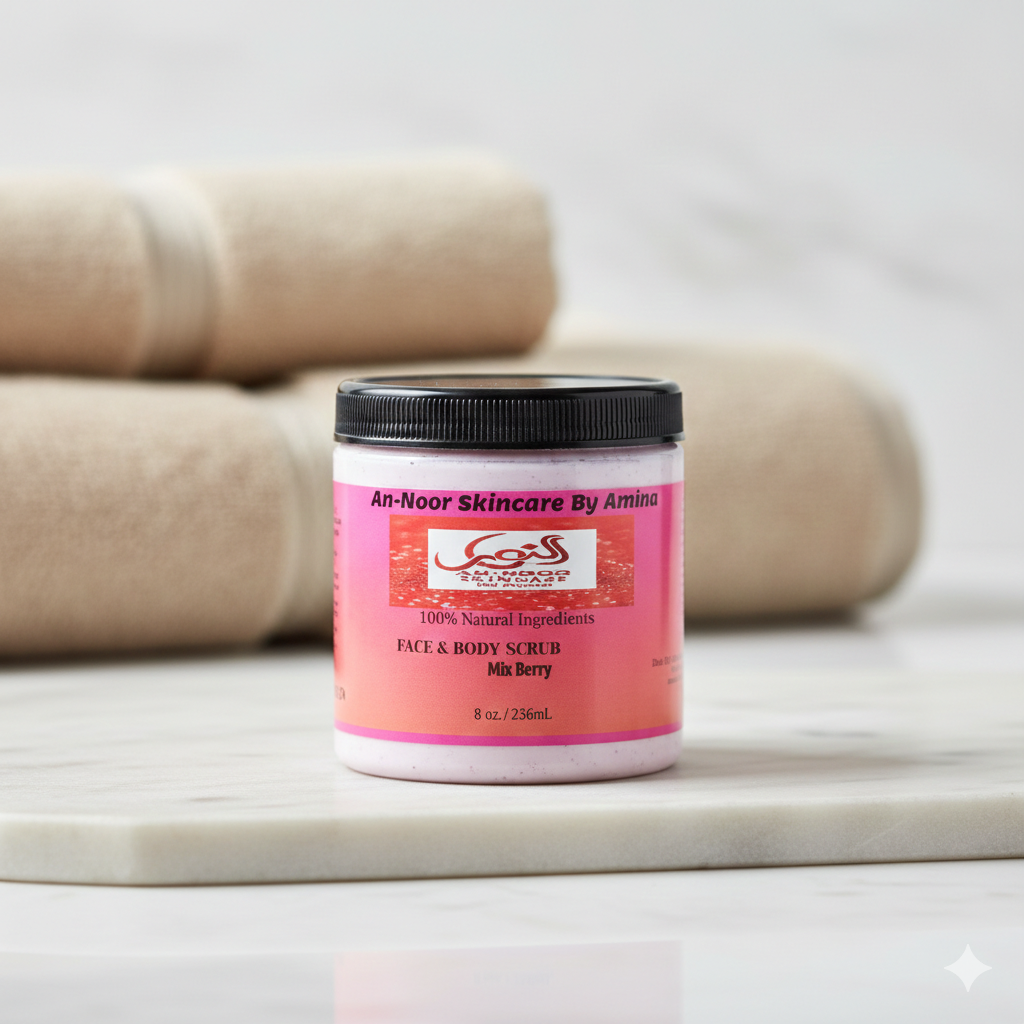 Face & Body Scrub (Gluta & Strawberry)