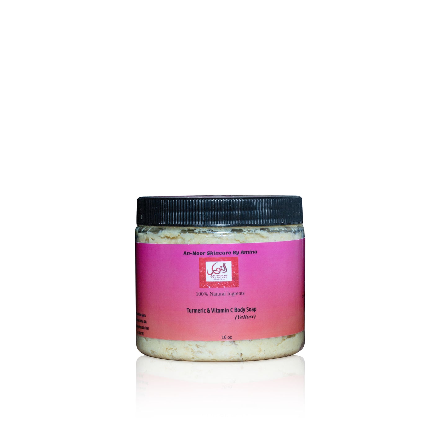 Savon corporel au curcuma et à la vitamine C 500 ml